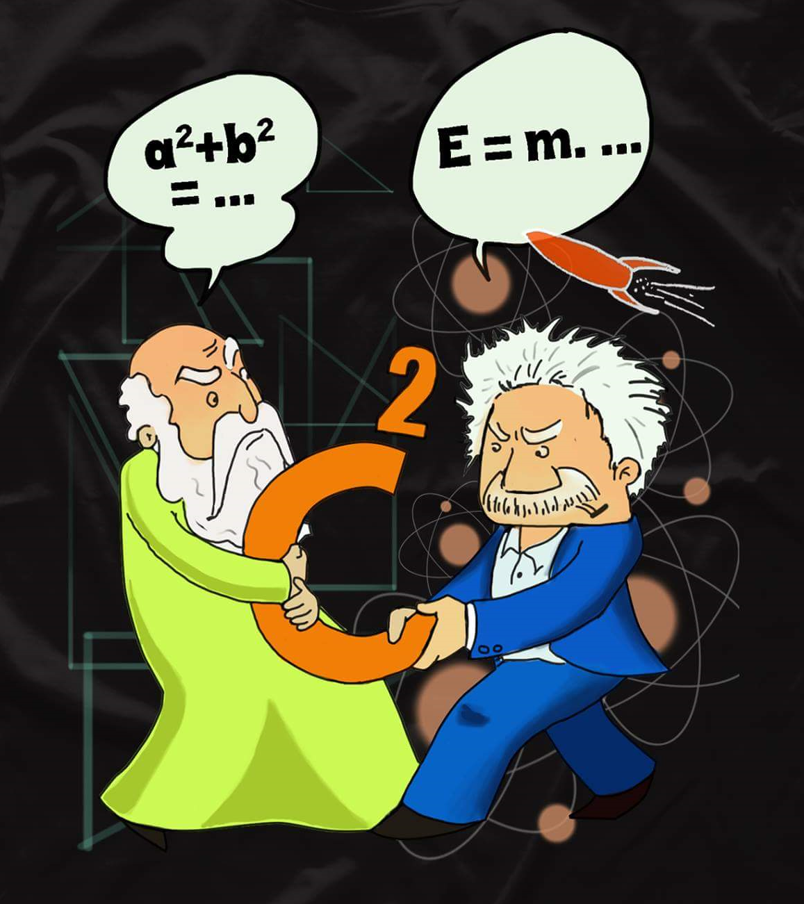 Pitagoras vs Einstein